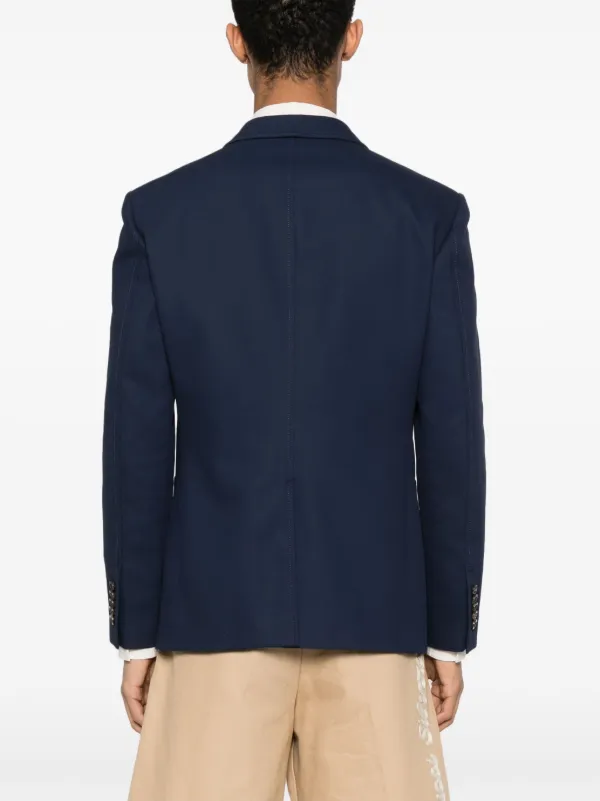 テーラードジャケット GUCCI SS25 Midnight blue wool blazer (814326Z7AFR 4440) 698742_ZKU09_4596_001_100_0000