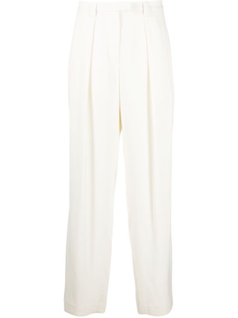 Brunello Cucinelli high-waisted tailored trousers