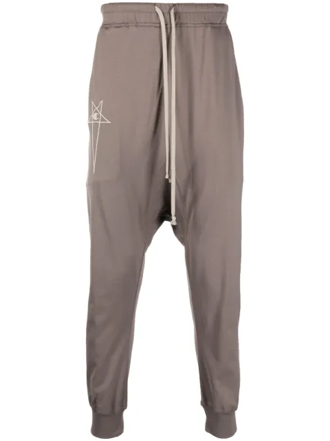 Rick Owens X Champion pants con logo bordado
