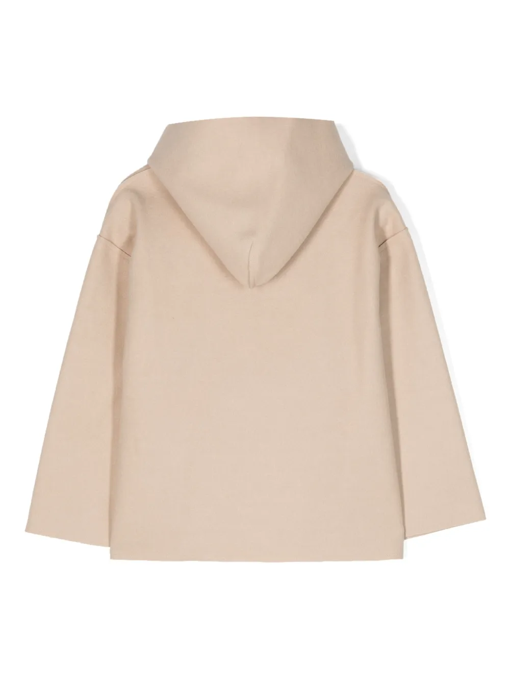 MM6 Maison Margiela Kids Hoodie met verlaagde schouders - Beige