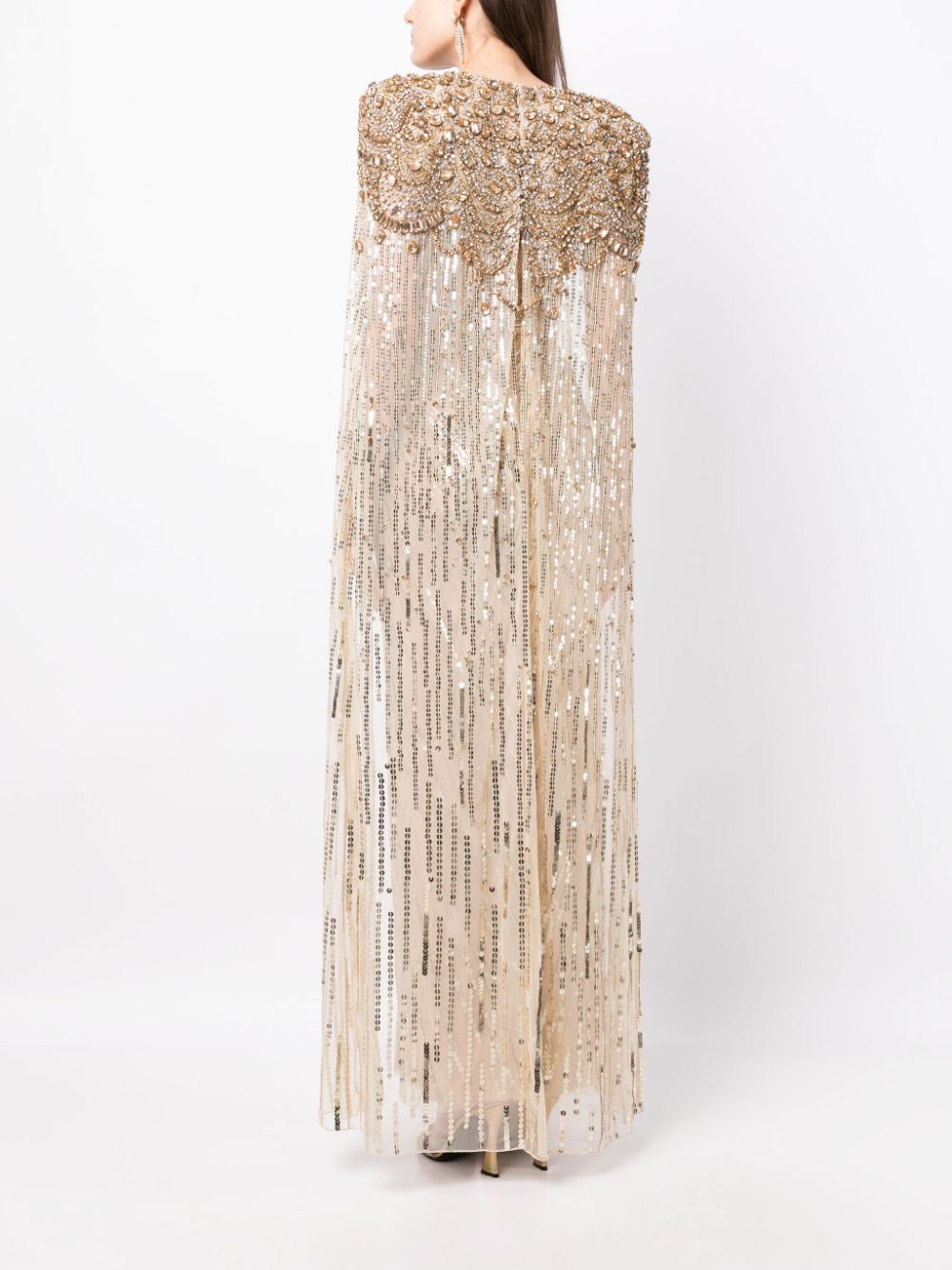 Jenny Packham Lotus Lady sequin-embellished gown Women