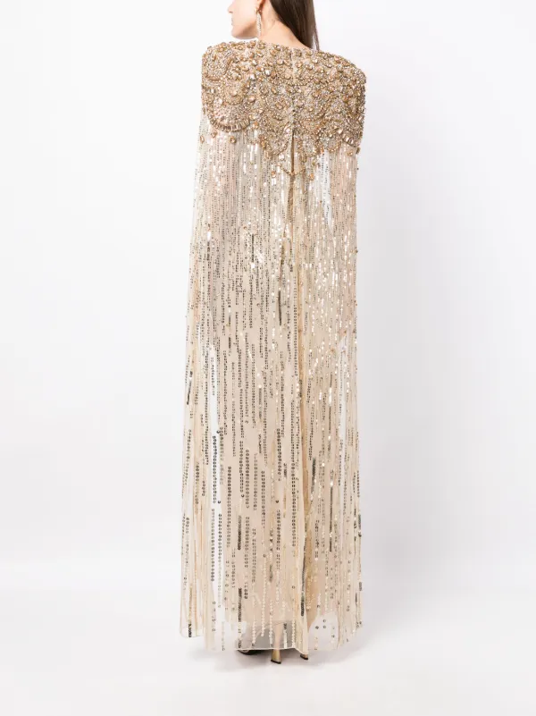 green emerald velvet dress Gold Rush Floor-Length Dress main image 0