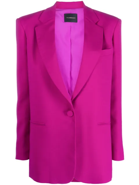 THE ANDAMANE notched-lapel single-breasted blazer
