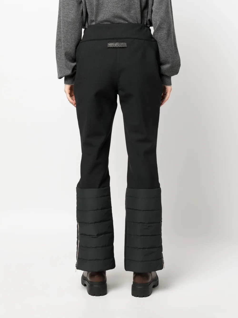 Brunello Cucinelli Flared broek Zwart