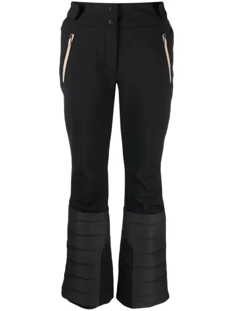 Brunello Cucinelli pantalones acampanados con diseño capitonado