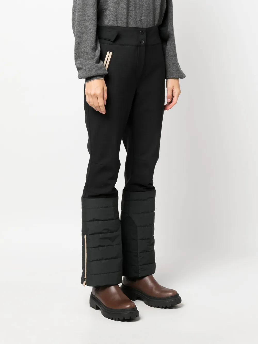 Brunello Cucinelli Flared broek Zwart