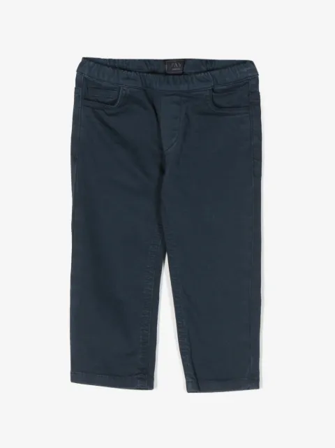 Fay Kids slim-cut chino trousers