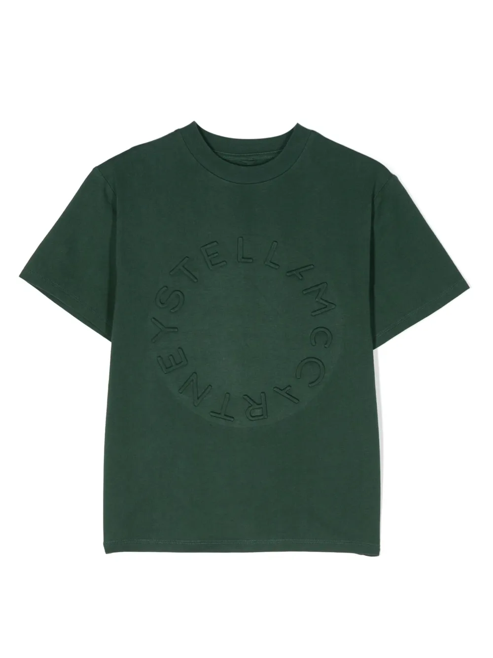 Stella McCartney Kids ロゴ Tシャツ - グリーン Stella McCartney Kids ロゴ Tシャツ - グリーン