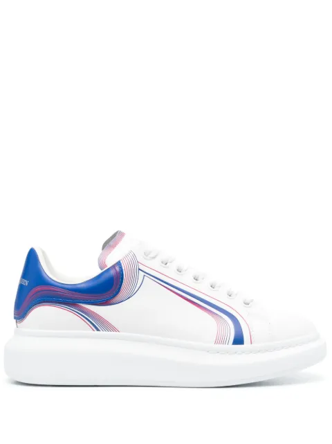 Alexander McQueen Oversized geometric-print sneakers Men