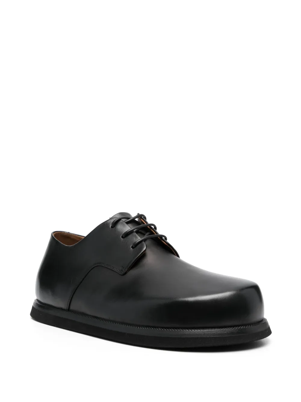 Marsèll lace-up leather derby shoes - Zwart