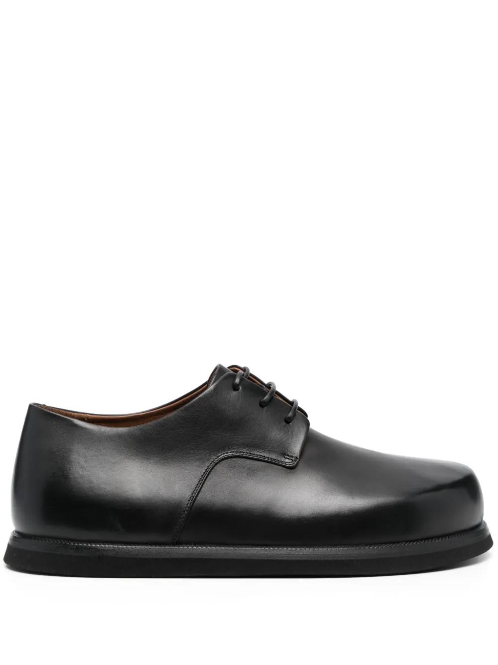 Marsèll lace-up leather derby shoes - Black