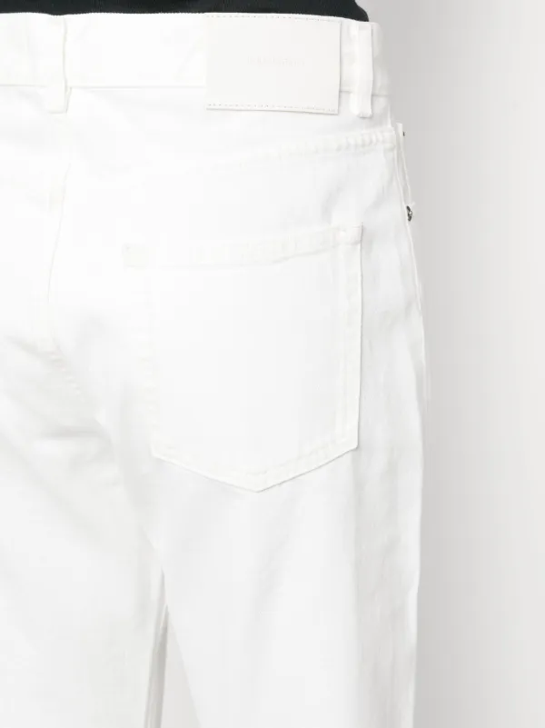 LouLou De Saison Wular ハイライズ ストレートジーンズ
