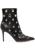 Gianvito Rossi 150mm eyelet-embellished ankle boots - Black