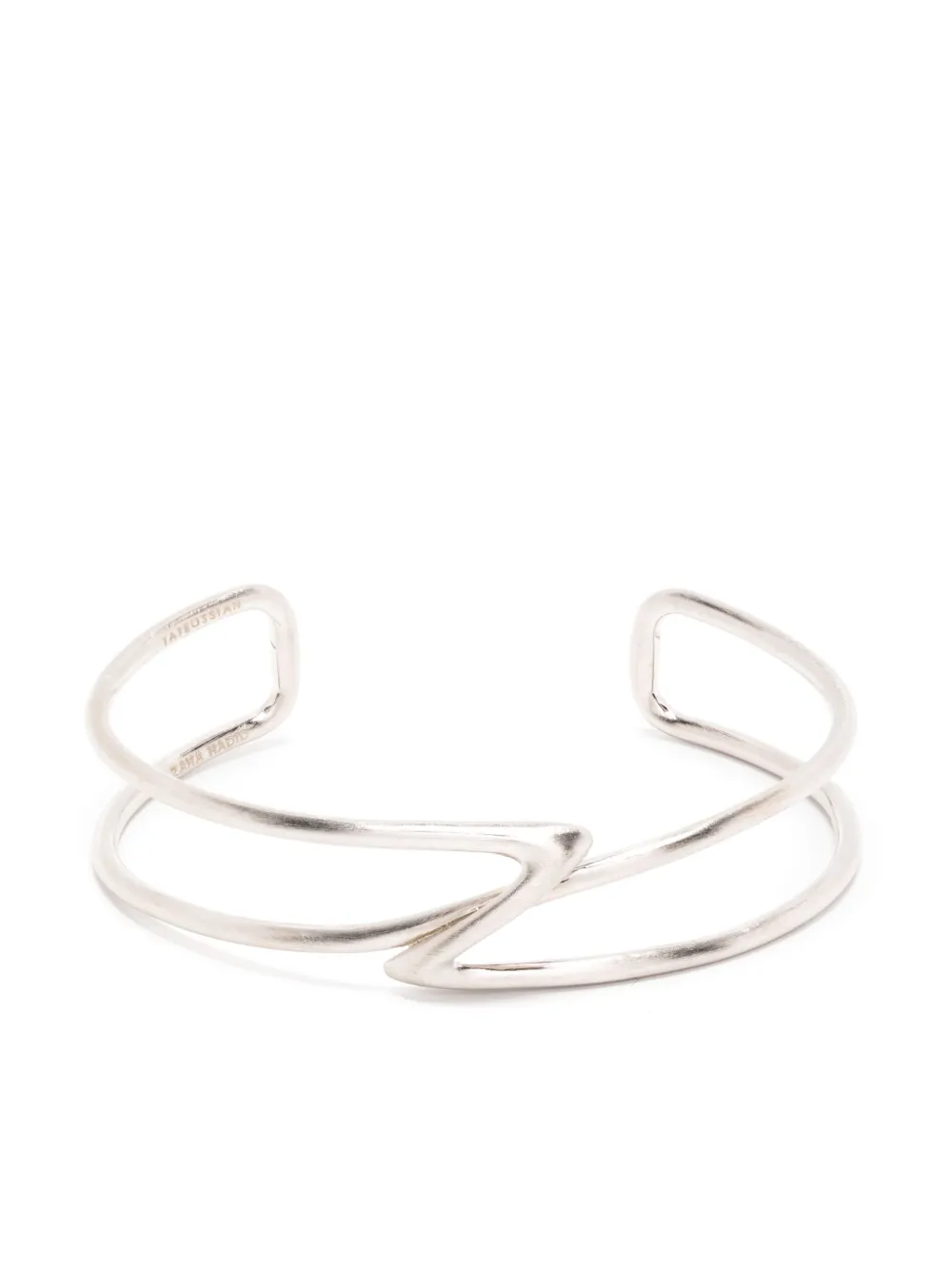 Tateossian x Zaha Hadid Apex Brushed Bangle Farfetch