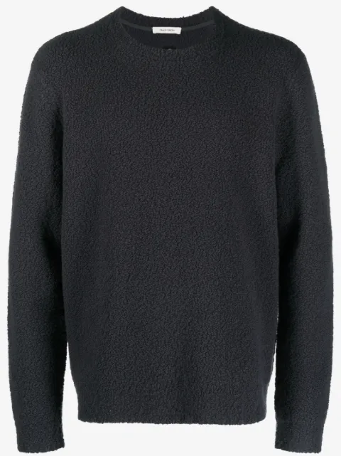 Craig Green logo-plaque fleece jumper