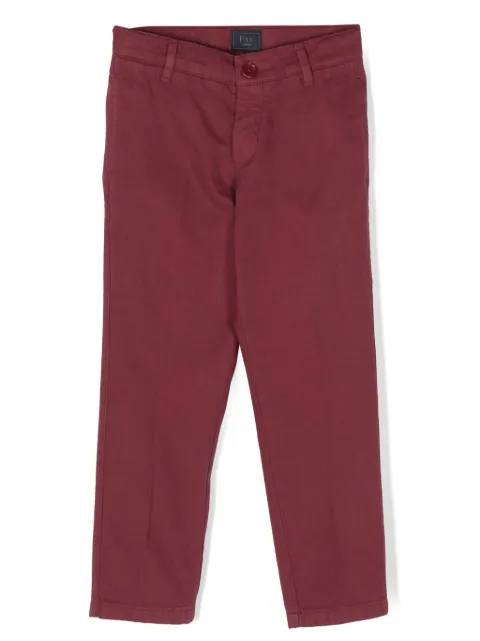 Fay Kids pantalones chinos slim