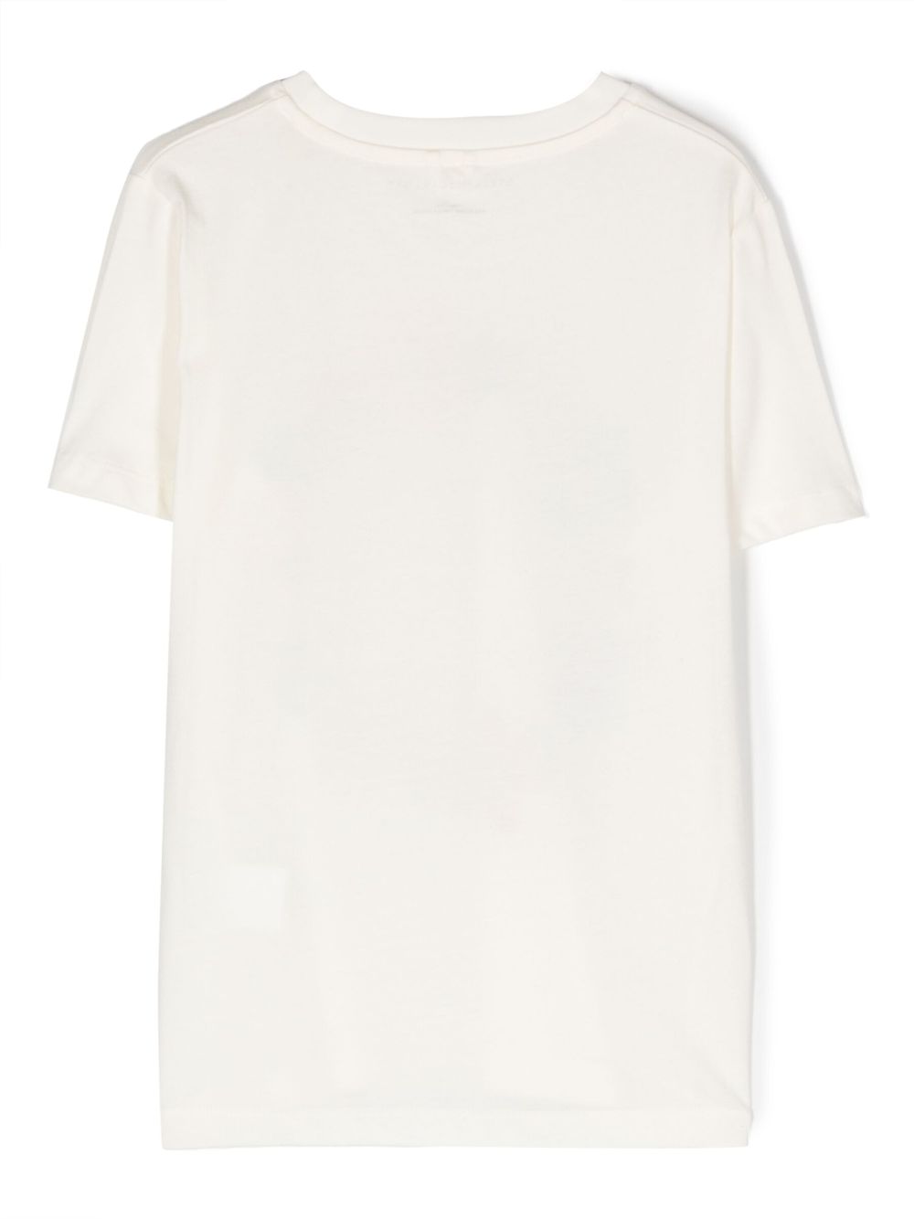 Stella McCartney Kids floral-print cotton T-shirt - Wit