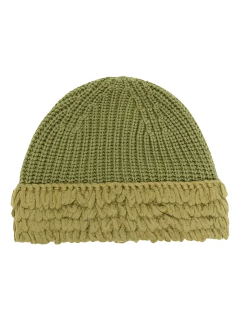 Moncler ribbed wool beanie 