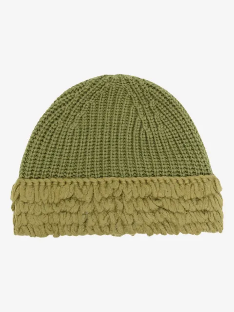 Moncler ribbed wool beanie