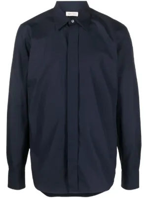Chemise Alexander McQueen Imprimée Léopard Noir Et Rouge - Taille XL - Neuf Avec étiquettes