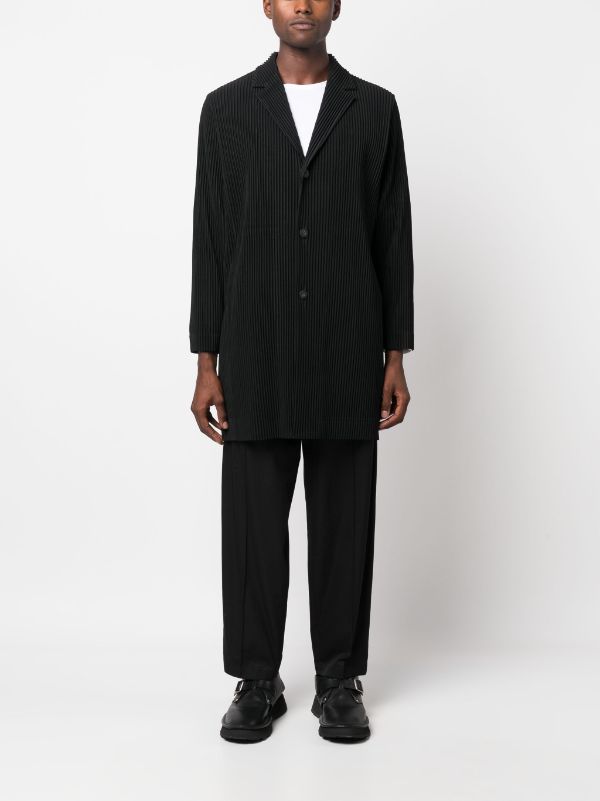 Homme Plissé Issey Miyake シングルコート - Farfetch