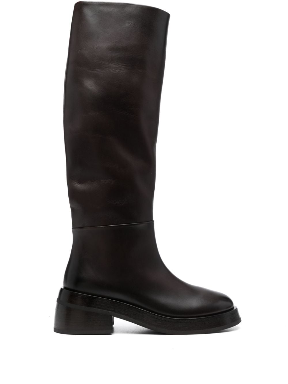 Marsèll Chamois 60mm Leather Boots In Brown