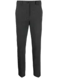 Seventy monogram-pattern tapered-leg trousers - Grey