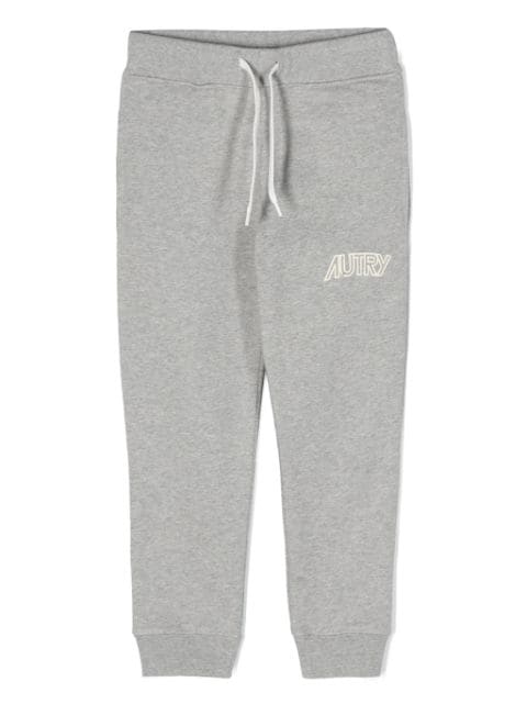 Autry Kids logo-print cotton track trousers