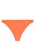 Sporty & Rich Romy logo-print bikini bottoms - Orange