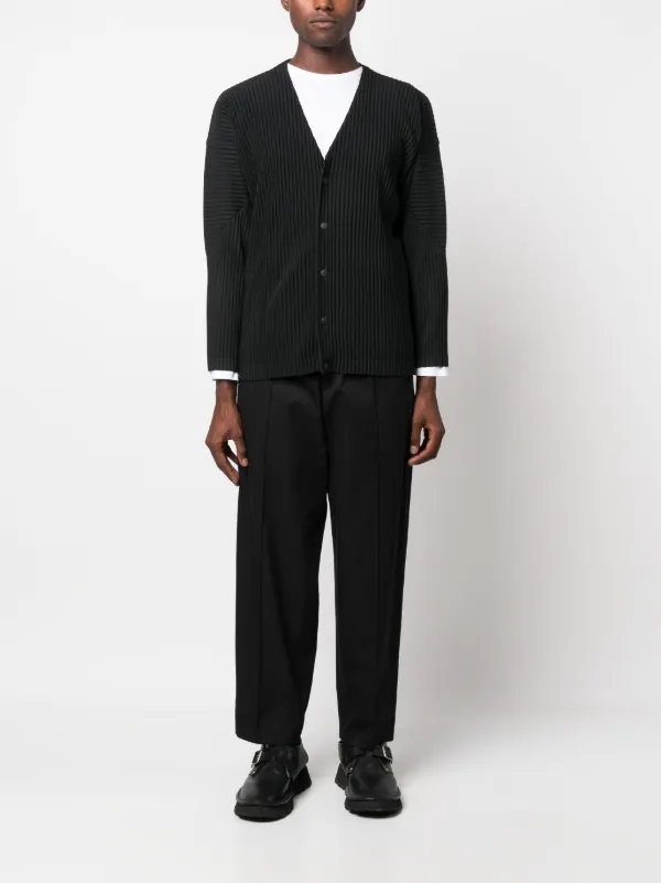 Homme Plissé Issey Miyake シングルジャケット | ブラック | FARFETCH JP