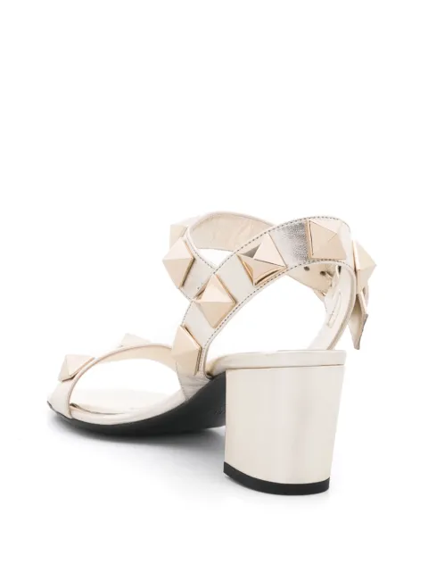 Valentino Garavani Roman Stud 60mm stud-embellished sandals WS0CR2NHD - 2