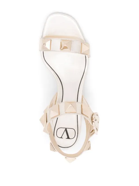 Valentino Garavani Roman Stud 60mm stud-embellished sandals WS0CR2NHD - 3