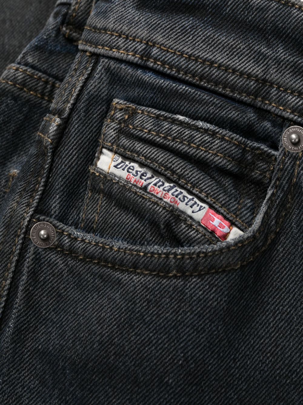 Diesel logo-patch cotton jeans Women