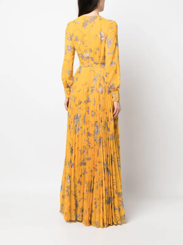Erdem floral maxi dress store