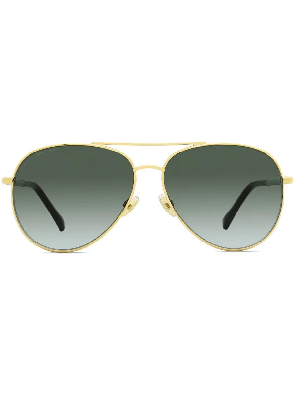 Jimmy Choo Eyewear ラウンドフレーム サングラス - Farfetch