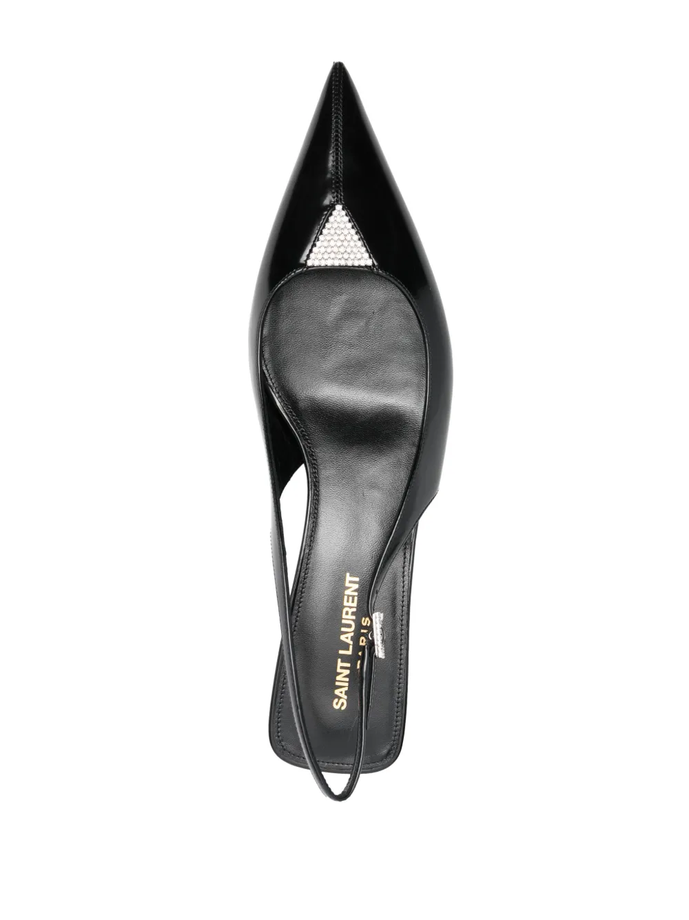 Saint Laurent Cherish 30mm rhinestone-embellished Pumps