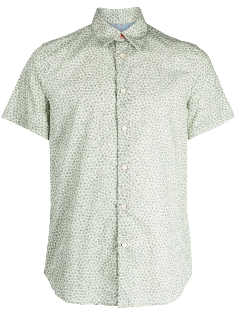 Image 1 of PS Paul Smith floral-print cotton shirt