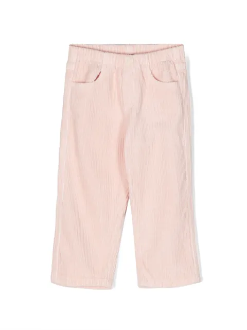 Il Gufo pantalones de pana con pretina elástica