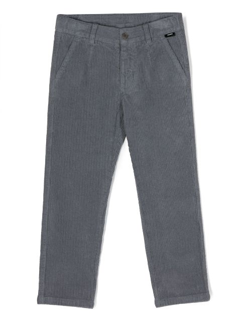 Aspesi Kids slim-cut corduroy trousers
