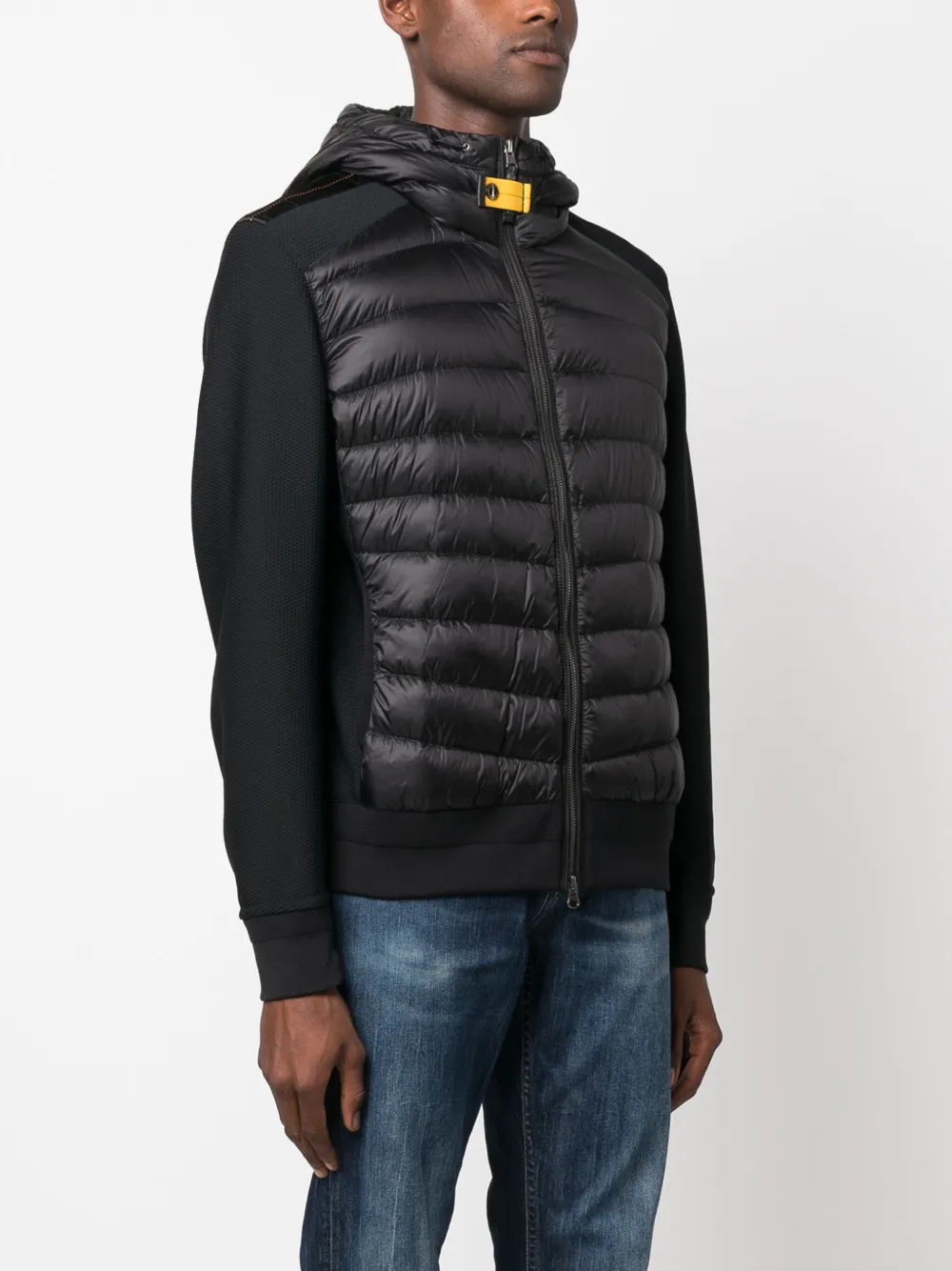  Parajumpers Hooded Padded Jacket - Black 
