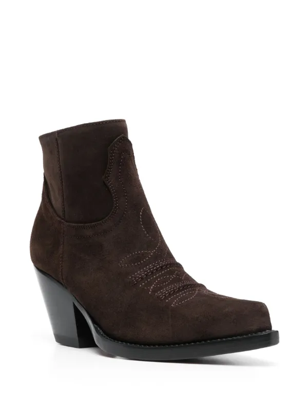 Sonora Hidalgo 85mm Leather Ankle Boots | Brown | FARFETCH BE Sonora Hidalgo 85mm Leather Ankle Boots | Brown | FARFETCH BE