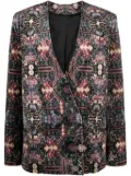 ISABEL MARANT Vaklero patterned-jacquard jacket - Black