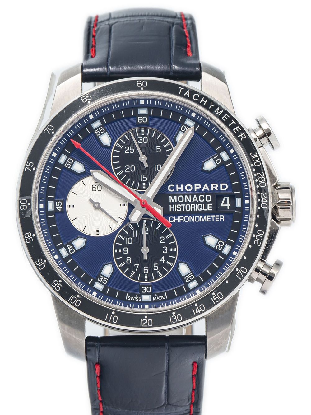 Chopard Pre-Owned Pre-owned Monaco Historique horloge - DARK BLUE