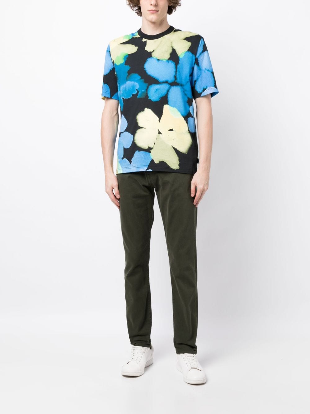 PS Paul Smith Katoenen jeans - Groen