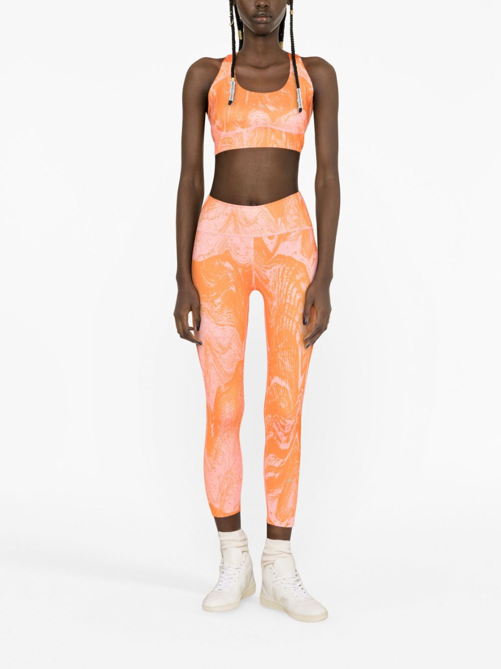 adidas by Stella McCartney TruePurpose 7/8 leggings - Oranje