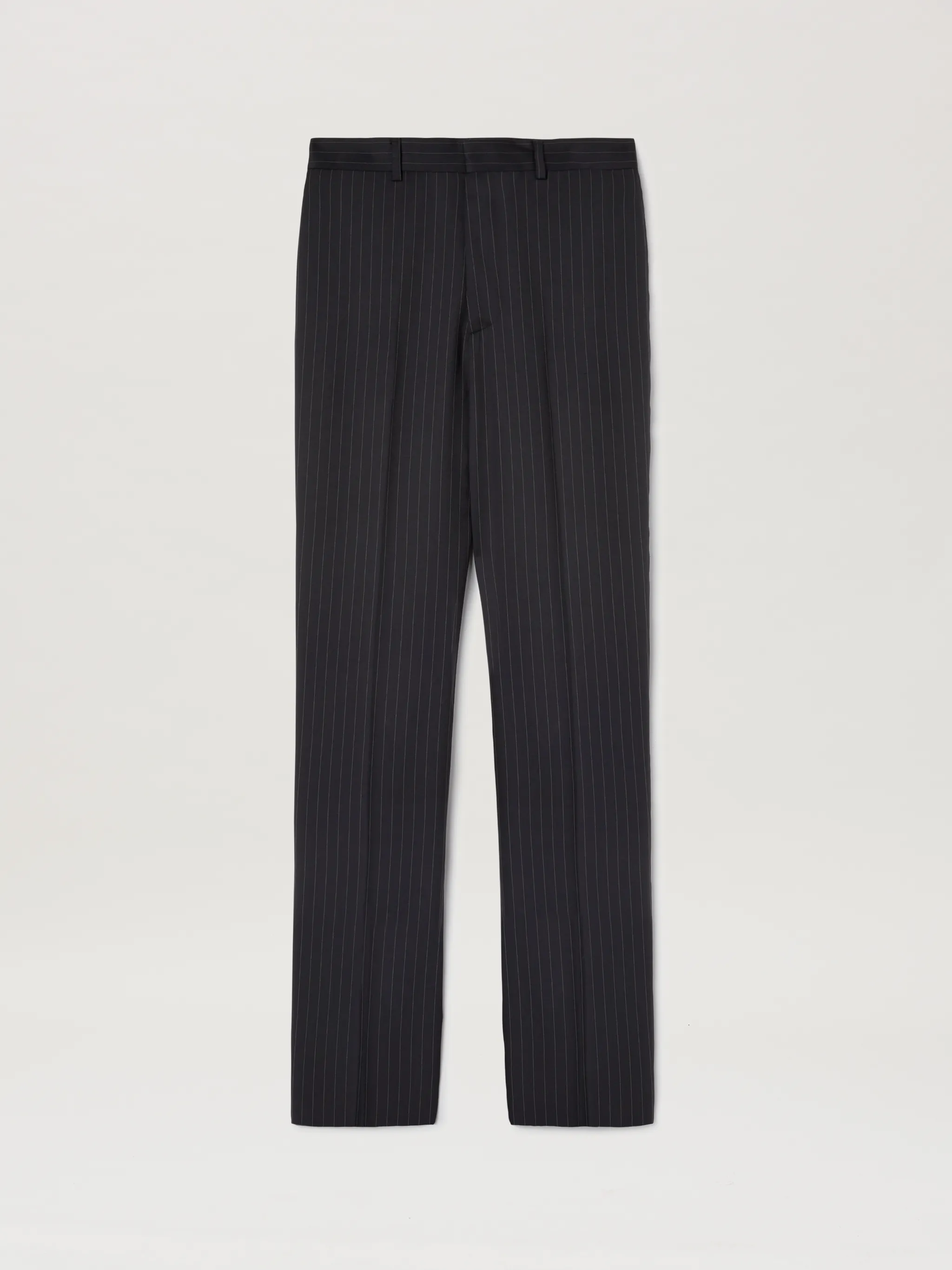 PINSTRIPES SLIM SUIT PANTS