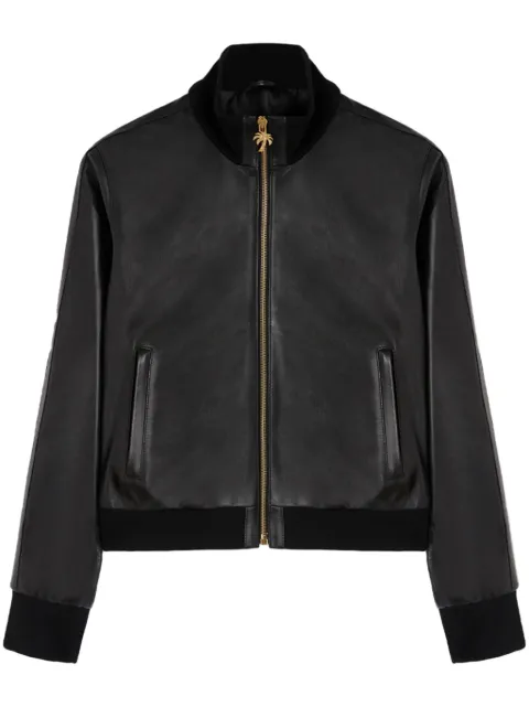 Palm Angels zip-up bomber jacket