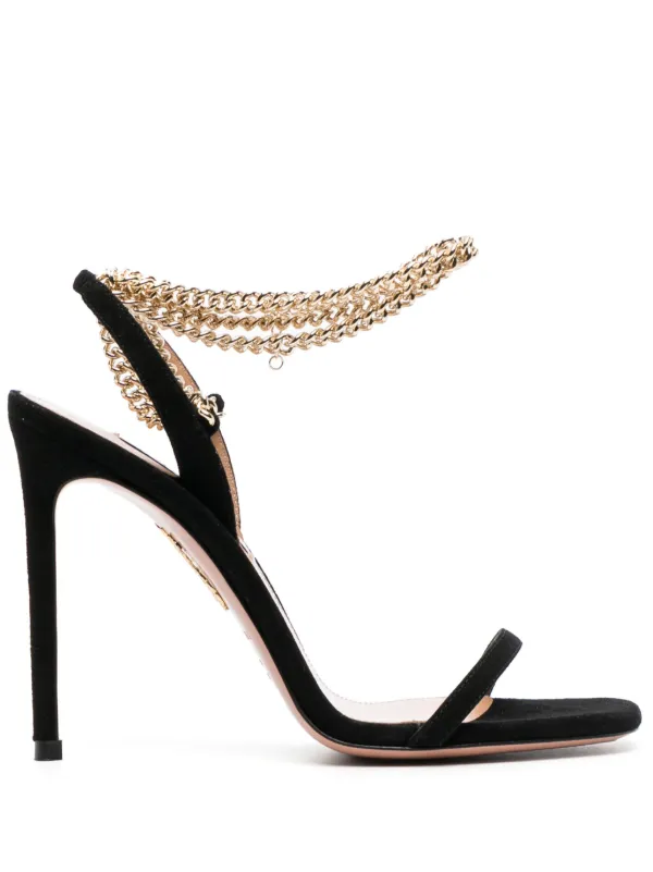 【送料&関税込】Aquazzura Gabi Pumps $1250 Aquazzura Gatsby 75 Crystal Embellished Pumps Sz 40.5
