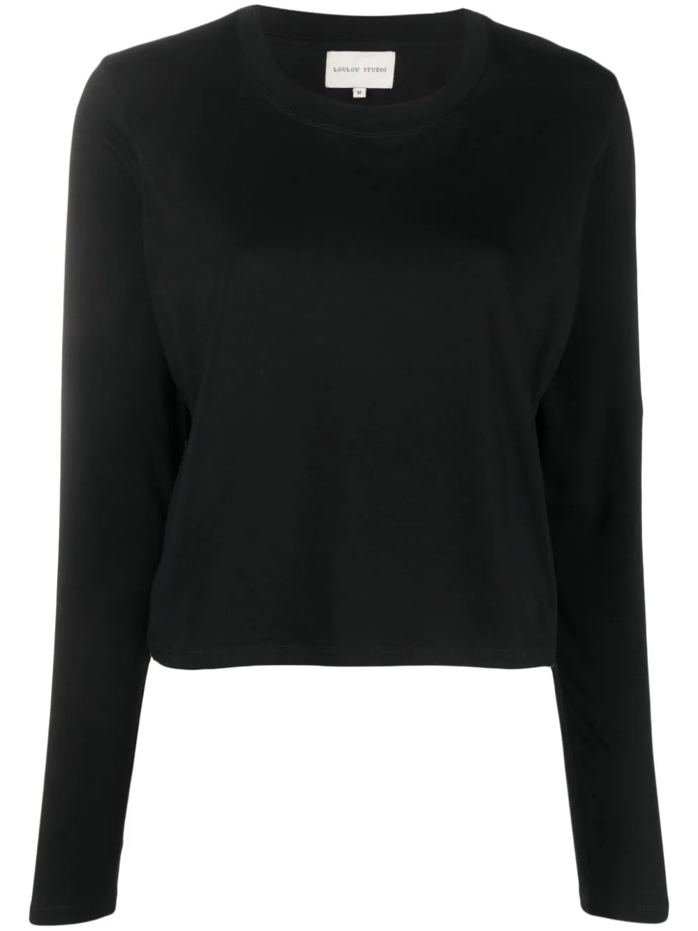 LOULOU STUDIO LONG-SLEEVE COTTON T-SHIRT