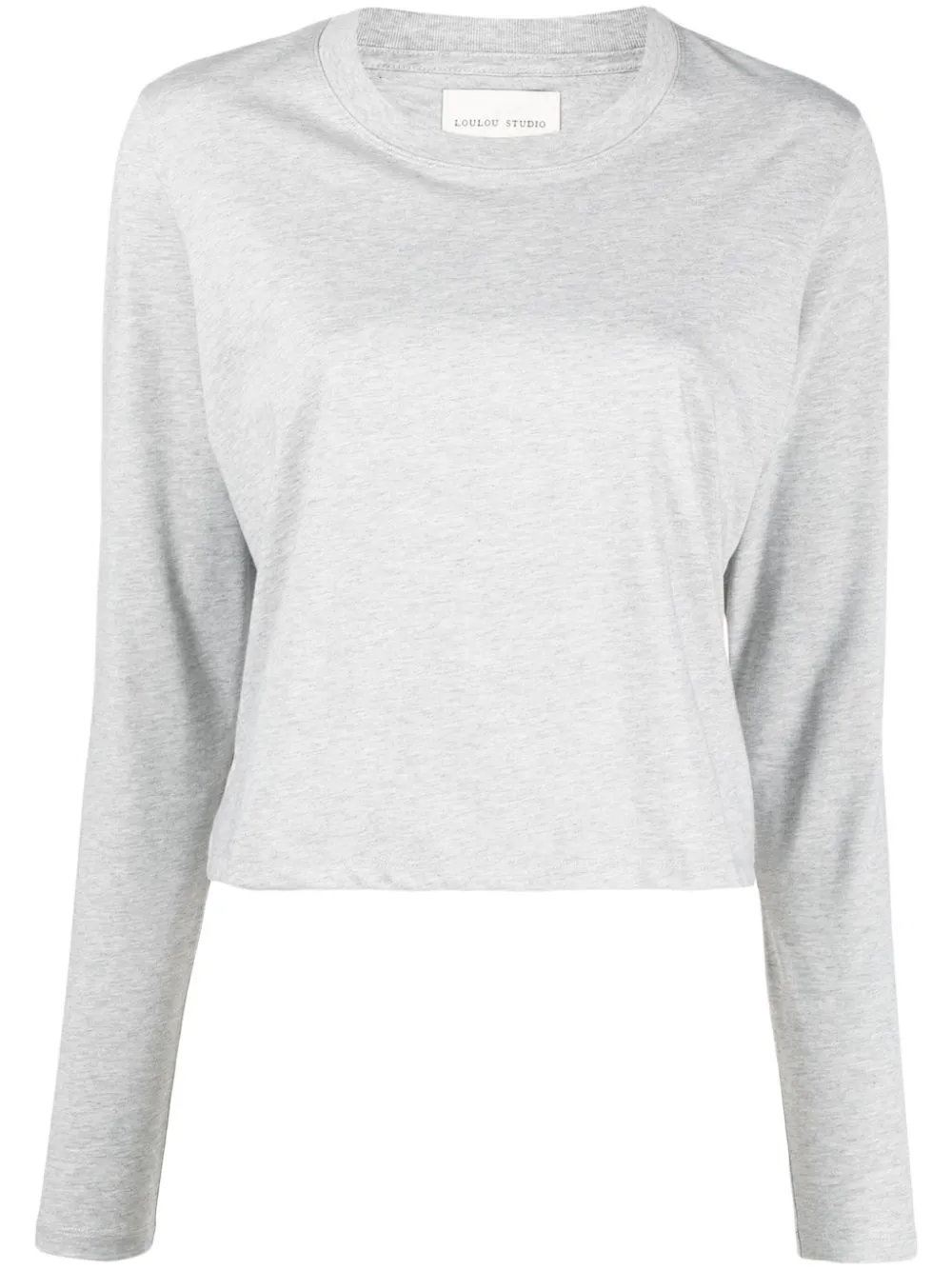 LOULOU STUDIO LONG-SLEEVE COTTON T-SHIRT